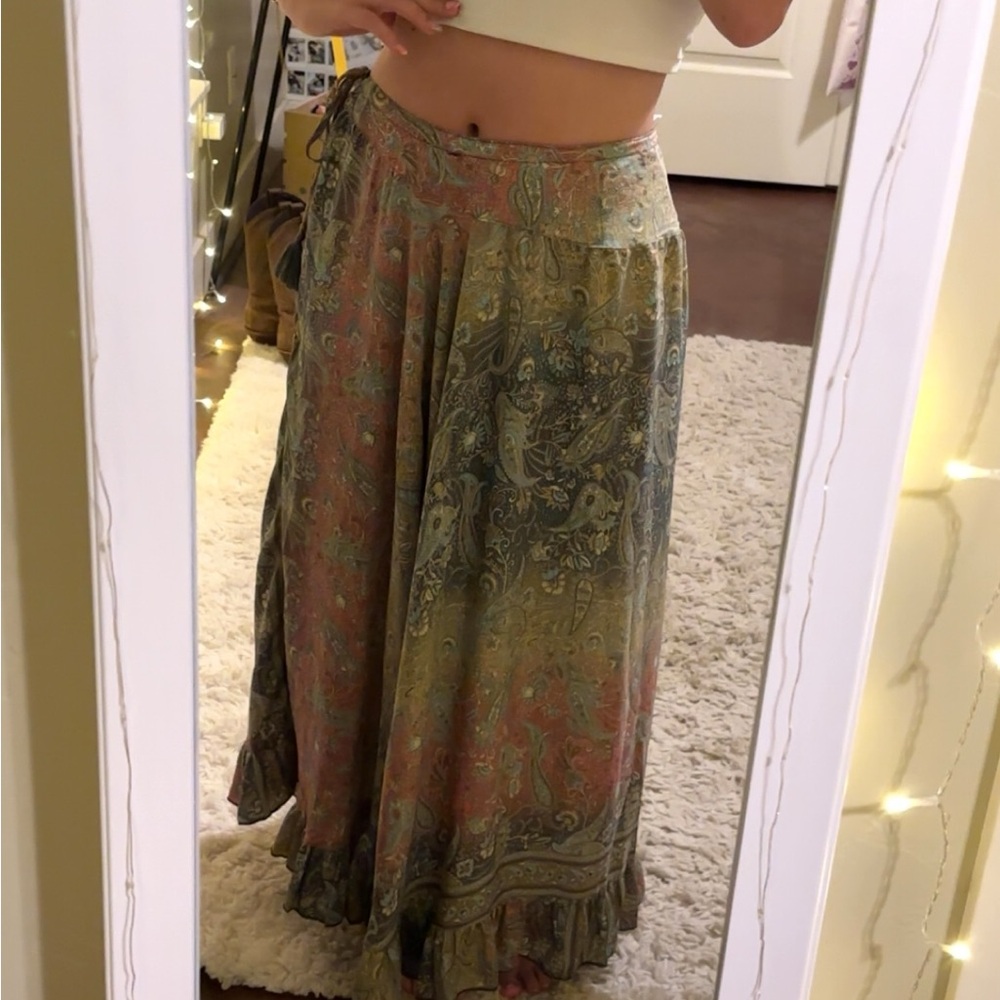 Wrap Around Boho Skirt